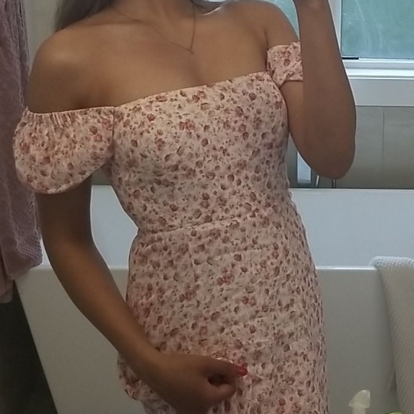 EVER NEW Floral midi dress - Picture 2 of 3